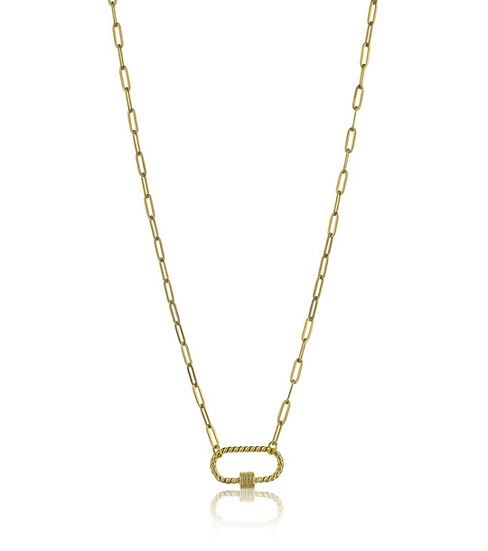 Дамско златисто колие Hailey снимка