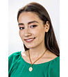 Дамско златисто колие Ariana-3 снимка