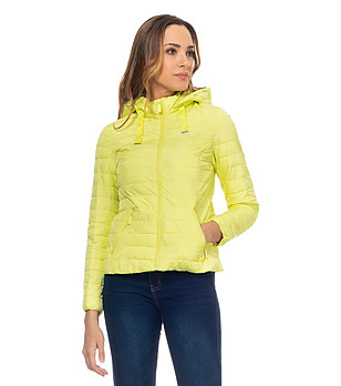 Дамско жълто яке Ness снимка