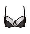 Сутиен в черно с меки чашки Zara-3 снимка