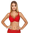 Червен сутиен с повдигащ ефект Ellie-0 снимка