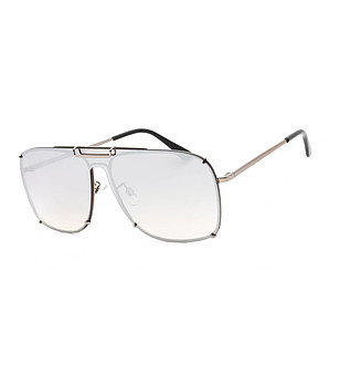 Сребристи мъжки слънчеви очила авиатор снимка