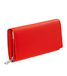 Дамски кожен портфейл в червено Madeira с RFID защита-3 снимка