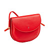 Червена дамска кожена чанта за рамо Raila-2 снимка