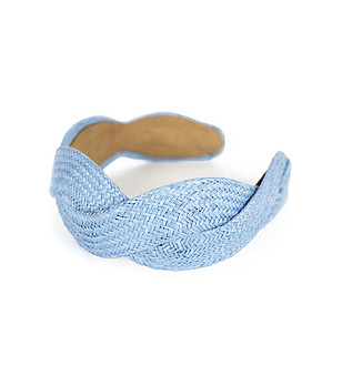 Диадема в светлосиньо Braid снимка