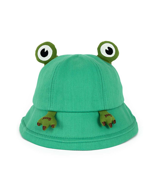 Зелена шапка жабка Froggie снимка