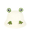 Бяла шапка жабка Froggie-0 снимка