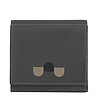 Кожен портфейл в цвят антрацит Mosaic-0 снимка