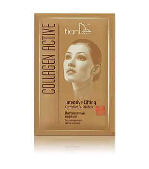 Коригираща маска за лице Collagen Active 1 бр снимка
