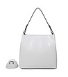Дамска чанта в бяло Iveta-0 снимка