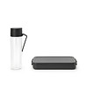 Комплект за обяд Brabantia Make&Take 2 части, Dark Grey, бутилка и кутия-1 снимка