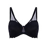 Сутиен в черно Mystic Dahlia-3 снимка
