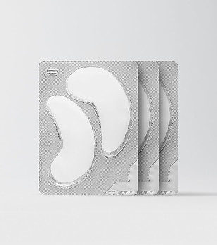 Комплект от 3 броя пачове за очи с витамин С по 4 гр снимка