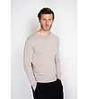 Мъжки бежов пуловер с коприна и кашмир Vin-3 снимка