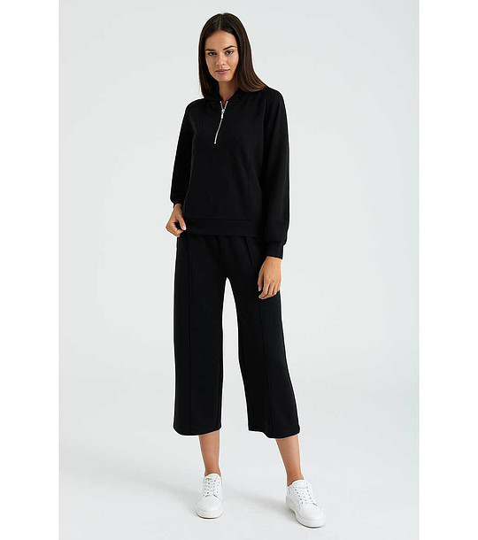 Черна дамска блуза снимка