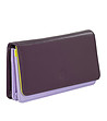 Дамски кожен портфейл в лилави нюанси Canarie Deep purple с RFID защита-2 снимка