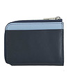Кожен мъжки портфейл в тъмносиньо с RFID защита-2 снимка