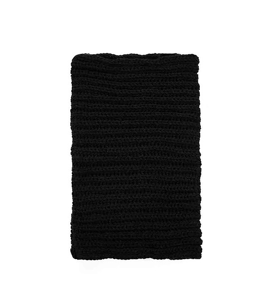 Unisex шал снуд в черно снимка