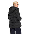 Черно зимно дамско яке Vaila-2 снимка
