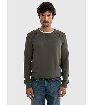 Мъжки пуловер в зелен нюанс NAJN снимка