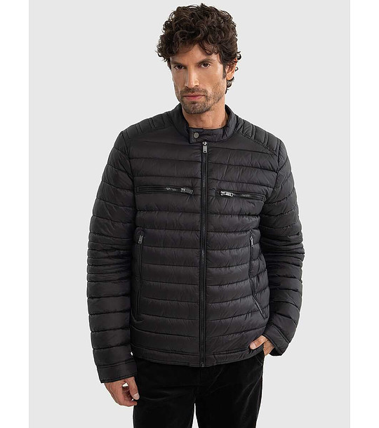 Мъжко яке в черно DARRION снимка