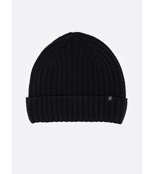 Черна мъжка зимна шапка Haman снимка