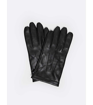 Мъжки черни ръкавици с 5 пръста KLASMAN снимка