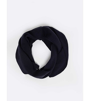 Тъмносин мъжки шал Outtani снимка