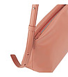 Розова дамска кожена чанта за рамо Fiji-1 снимка