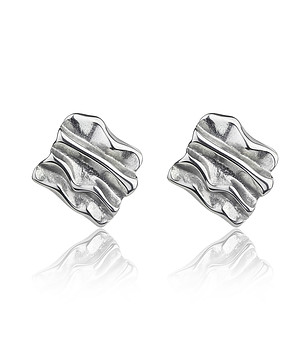 Дамски сребристи обеци Jessica снимка