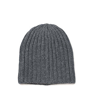 Unisex зимна шапка в сиво снимка