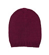 Unisex шапка в бордо-0 снимка