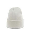Светлосива зимна unisex шапка-0 снимка