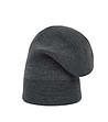 Unisex шапка в цвят графит-2 снимка