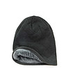 Unisex шапка в черно и графит-1 снимка