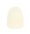 Класическа unisex зимна шапка в екрю с ангора-0 снимка