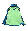 Детско softshell яке в сини нюанси EZORO-2 снимка