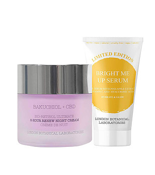 Сет за лице от озаряващ серум и реновиращ крем снимка