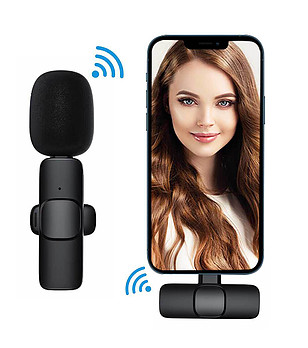 Безжичен Bluetooth микрофон за телефон снимка