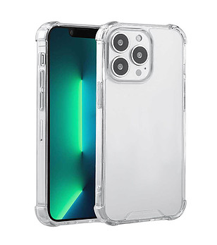 Прозрачен силиконов калъф за iPhone 13 PRO снимка