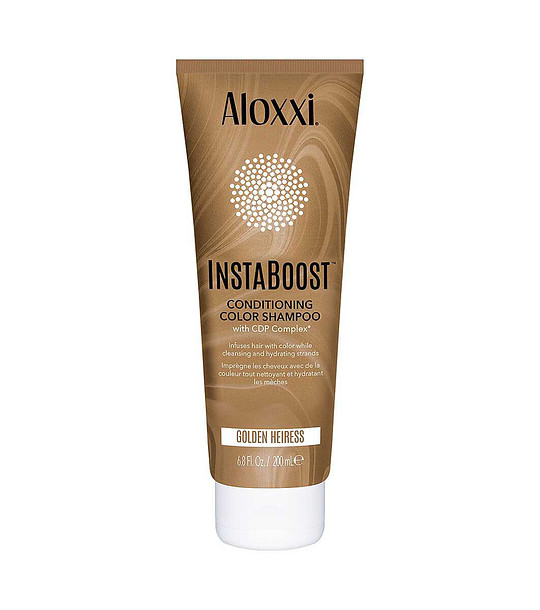 Подхранващ цветен шампоан INSTABOOST Golden Heiress 200ml снимка