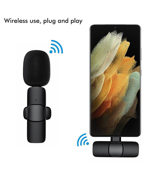 Безжичен Bluetooth микрофон снимка