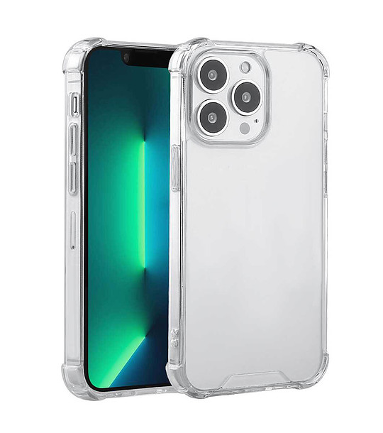 Прозрачен силиконов калъф за iPhone 13 PRO снимка