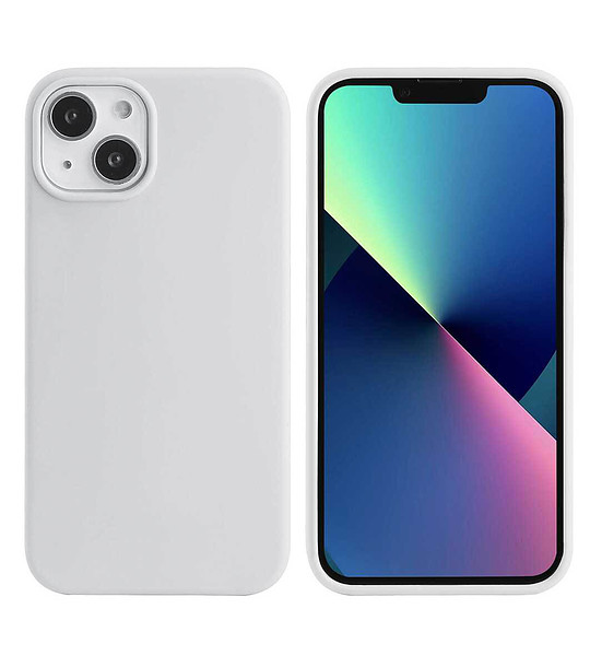 Твърд силиконов калъф за  iPhone 13 MINI в слонов акост снимка