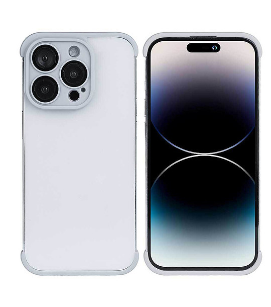 Кейс за  iPhone 14Pro  е бежово снимка