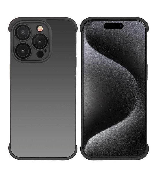 Защитен калъф в черно за  iPhone 15Pro снимка
