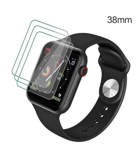 Комплект от 3 протектора за Apple Watch 38 мм снимка
