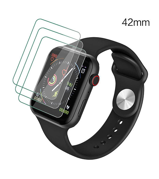 Комплект от 3 протектора за Apple Watch 42 мм снимка