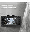 Водоустойчива кутия за телефон със стойка и залепващо-4 снимка