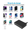 USB зарядно с 10 порта-4 снимка